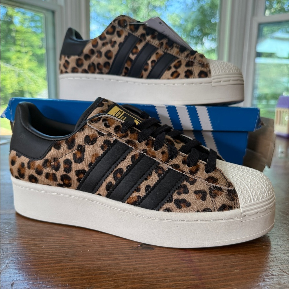 NWT - Atmos X Superstar Bold Low 'Cheetah' Sneaker